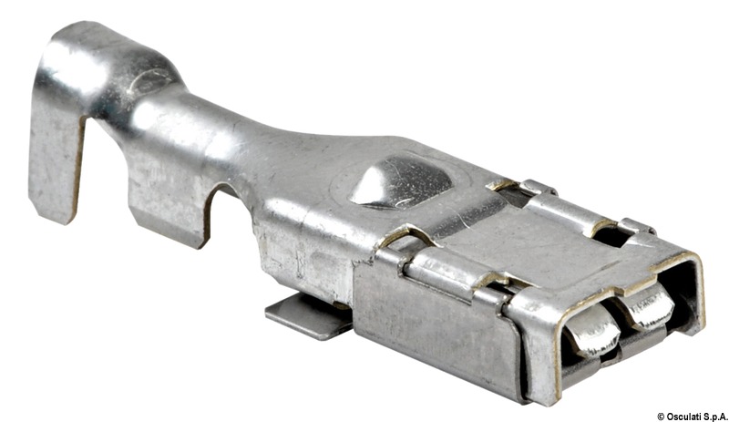 Watertight connector Faston female 8/10 mm²