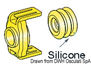 Plug with gasket for 8/10 mm² wire