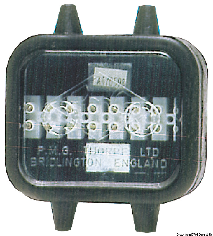 Watertight terminal board 8 poles