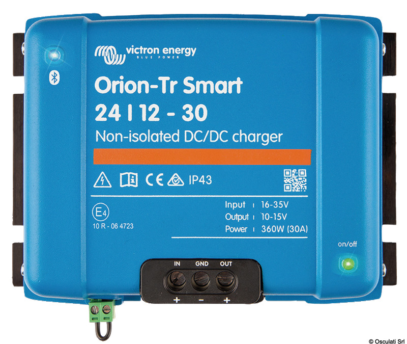 Orion-Tr Smart 12/12-30A (360W) Non-isolated DC-DC charger