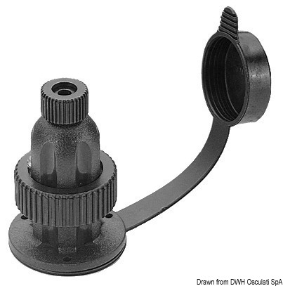 4-pole waterproof plug 3 A