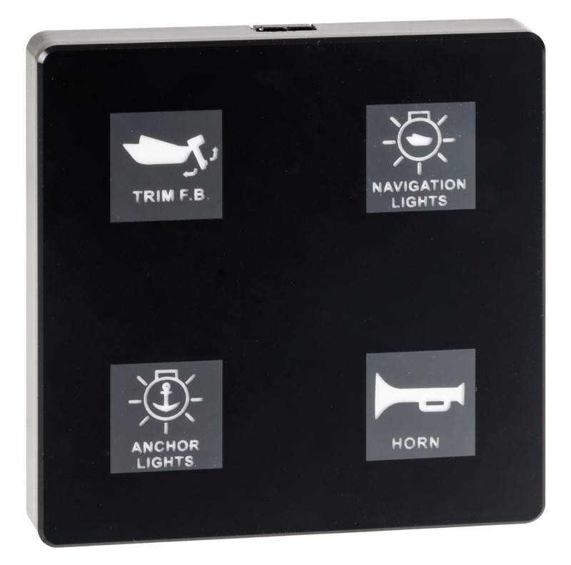 Electric touch panel 4 switches High power