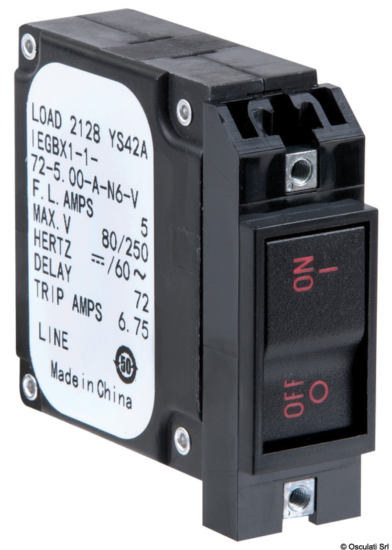 Flush mount lever switch horizontal mounting 10 A