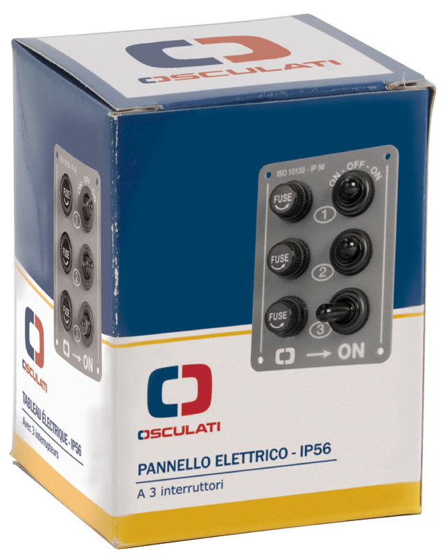 3-switch electric control  panel
