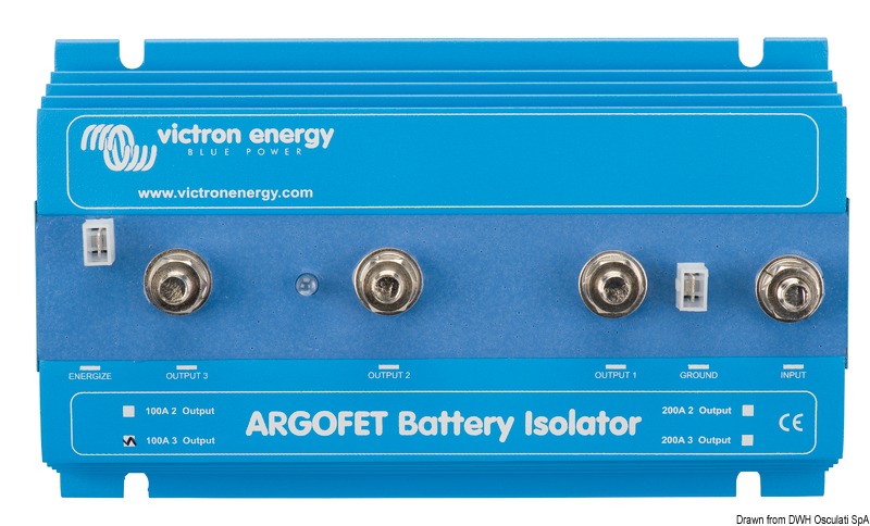 Argofet 100-3 Three batteries 100A Retail