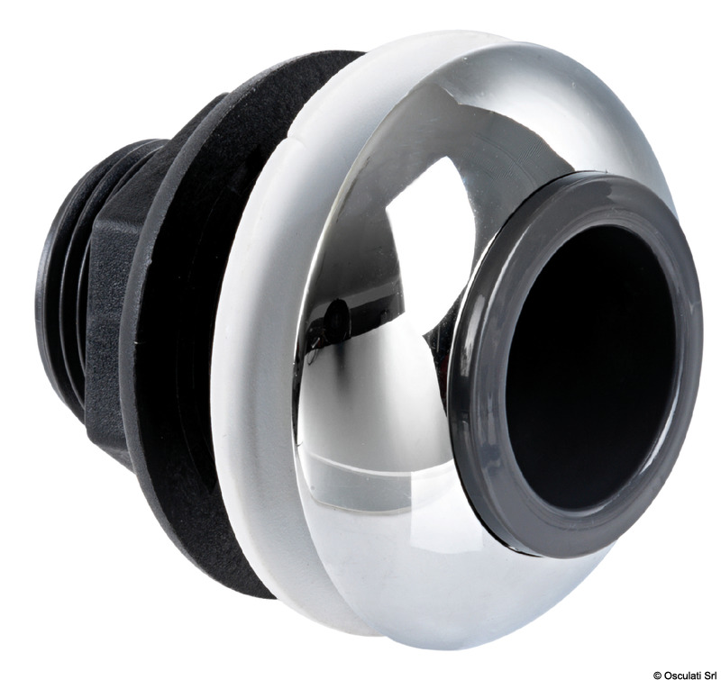 Push button shower white PVC hose 4 m