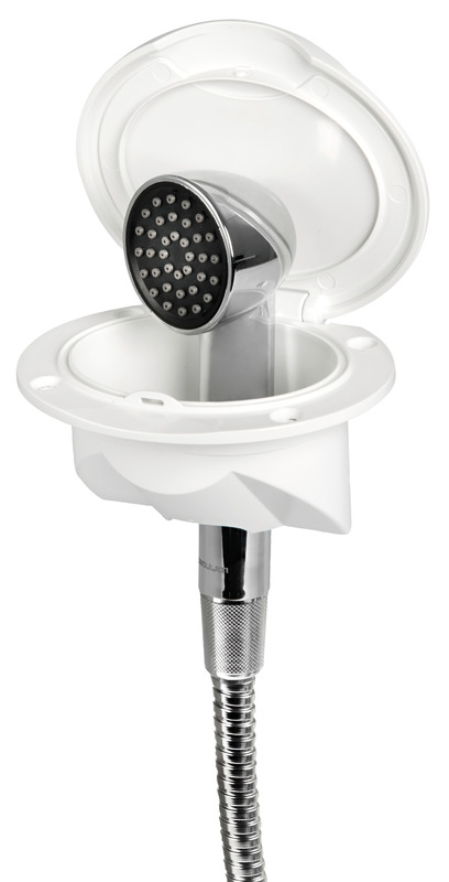 Nuvola deck shower w/Keji shower SS hose 2.5m