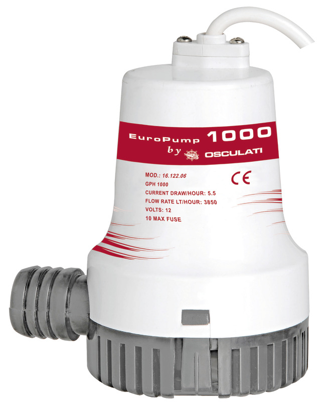 Europump II submersible bilge pump 1000 12 V