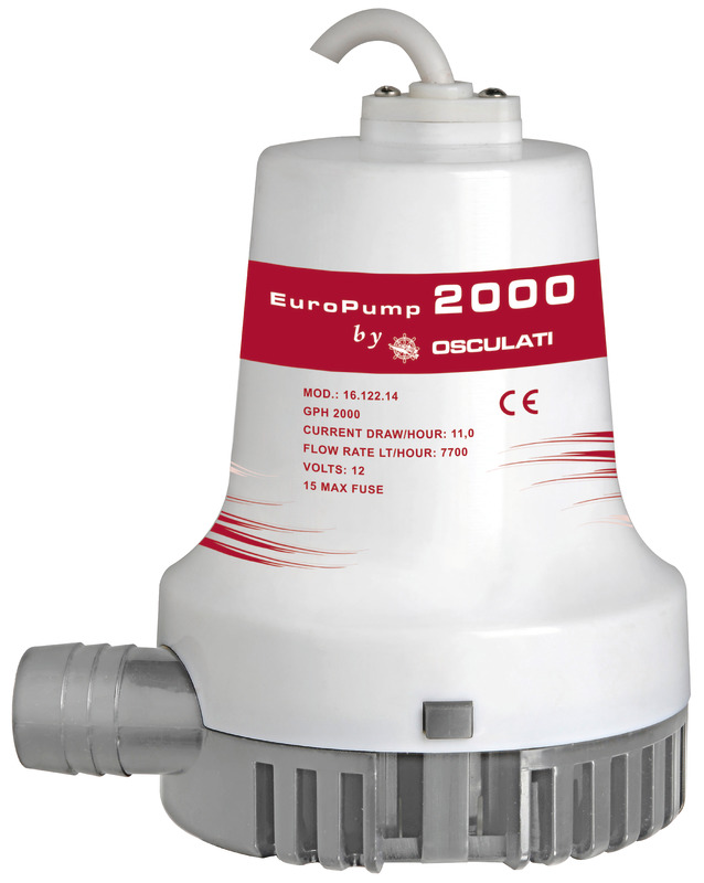 Europump II submersible bilge pump 2000 12 V