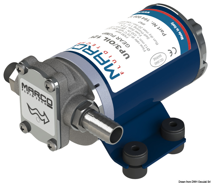 Marco electric pump for oil pouring/replacem. 24 V