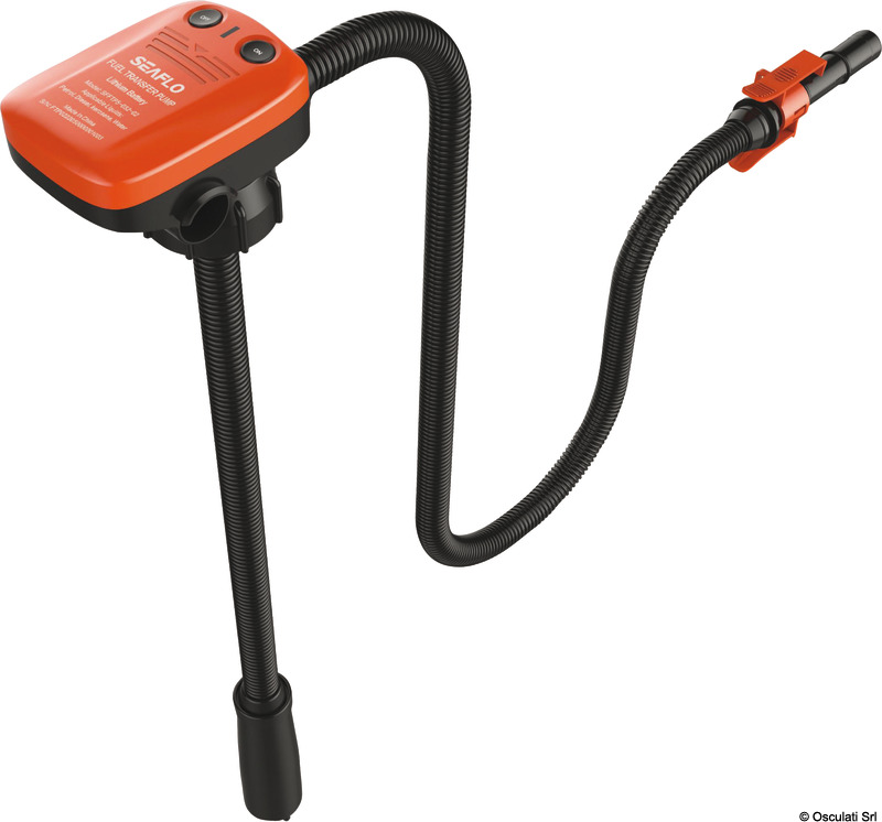 Battery powered liquid transfer pump 12l/min Lithium 3.7V Battery SEAFLO SFFTP5-032-02