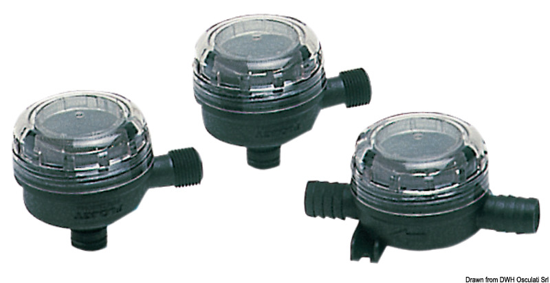 16. Bilge pumps, impellers, fresh water pumps