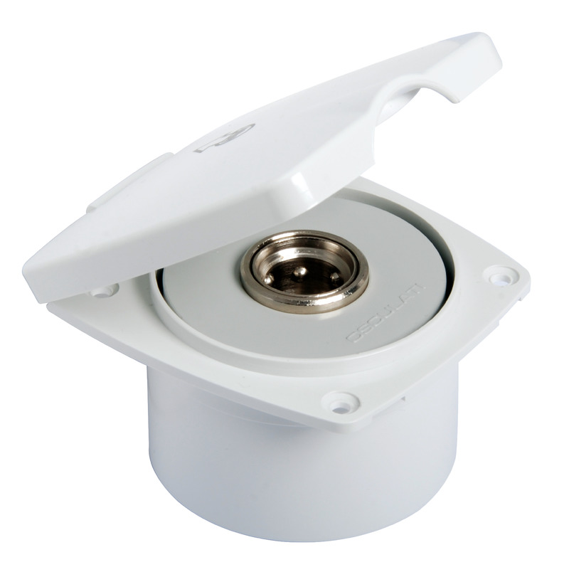 New Edge water plug for deck washing