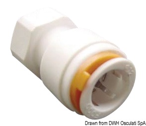3/8" female/female fitting
