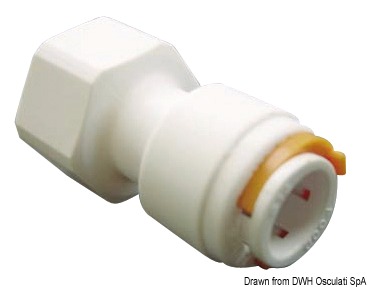 1/2" female/female fitting