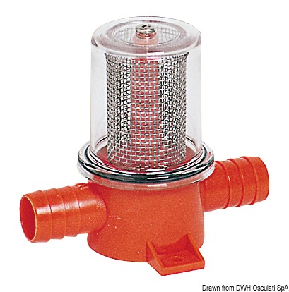 Flush mount filter 3/4"