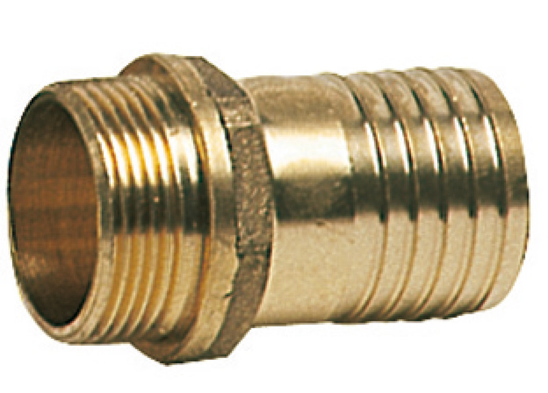 Cast brass male hose adaptor 1/2" x 15 mm