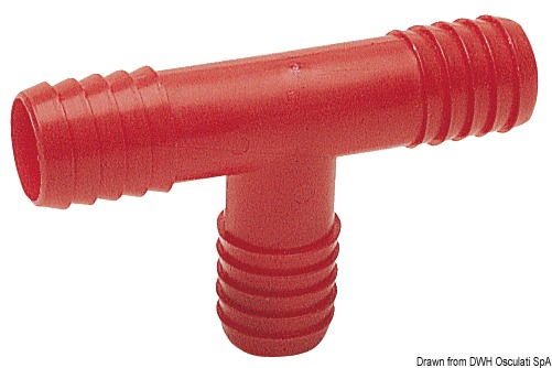 PP T-fitting 14 mm