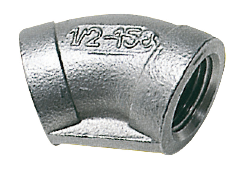 45° elbows female/female 3/8"
