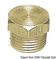 Plug male thread 1/2"