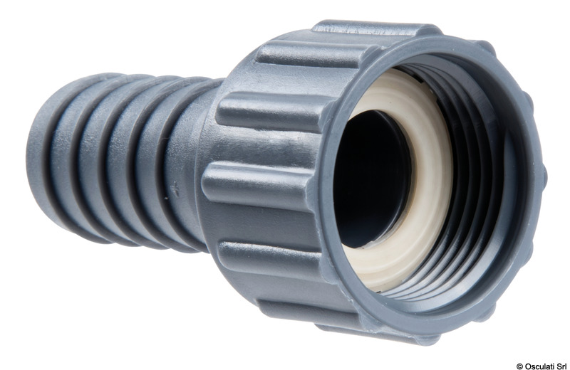 Straight female hose adapter 1/2" x 15 mm