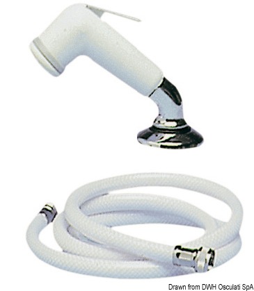 Shower tap 3/8" 2.5 m