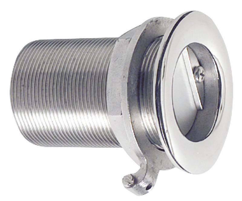 Seacock with check valve 2"