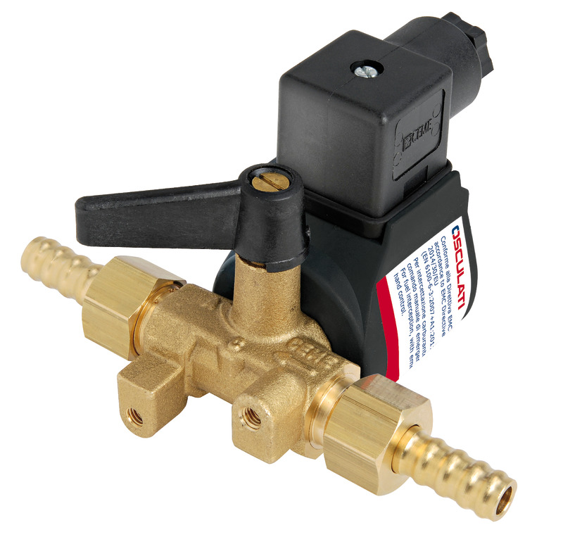 Electro-valve f. fuel distribution 12 V