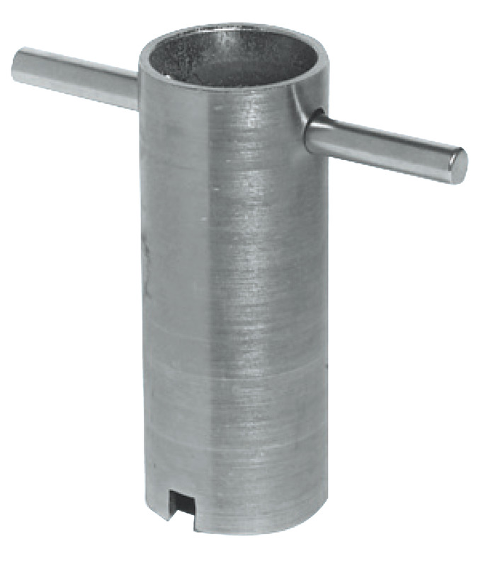 Tool for seacock mounting galvanized steel 1/2"