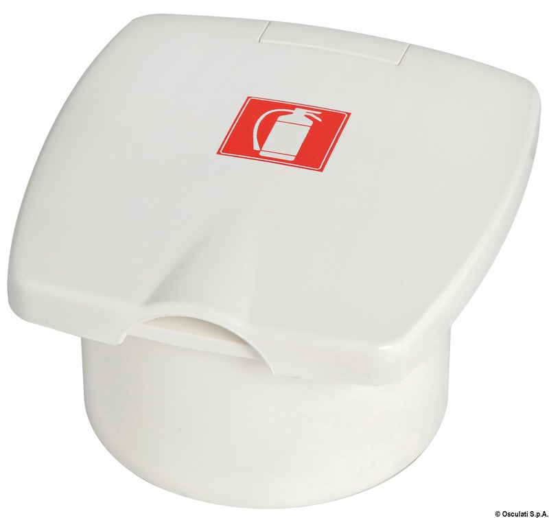 New Edge ABS compartment fire extinguisher graphic