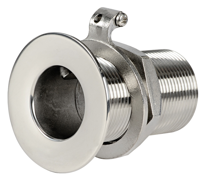 Flush skin fitting AISI 316 mirror polished 3/8"