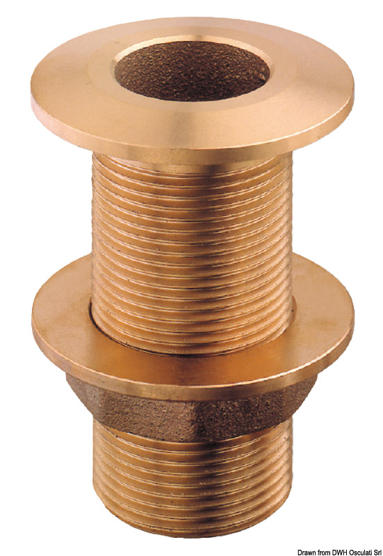 GUIDI bronze skin fitting 2"1/2