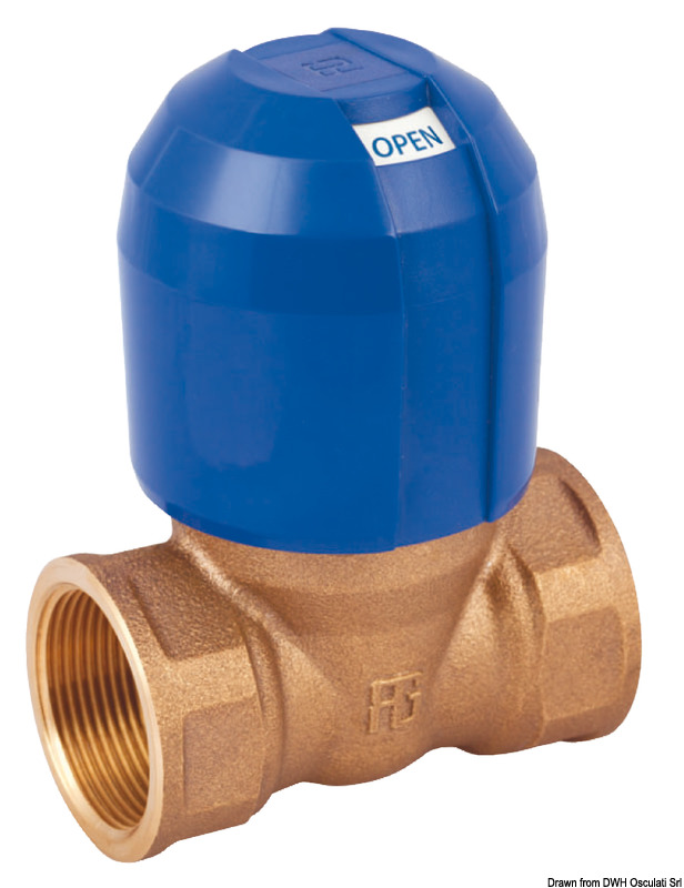 GUIDI Alex bronze non-stick valve 1"1/2