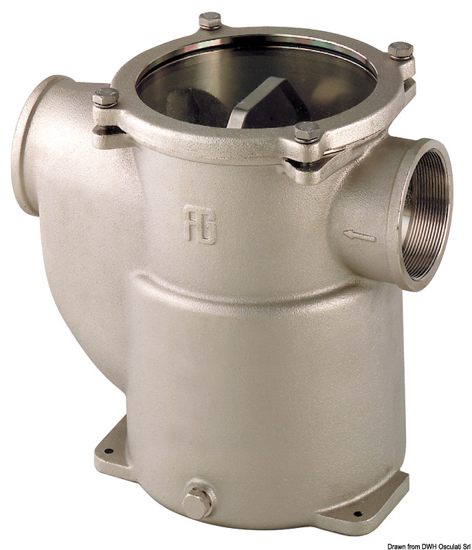 Special water cooling filter nickelplat. RINA 1/2"