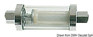 Petrol filter flush mounting