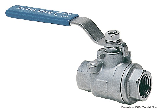 Full-flow ball valve AISI 316 3/8"