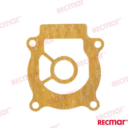 Water pump base gasket OEM: OMC: 5031419, 5036681; Suzuki: 17472-96300, 17472-96301, 17472-96302, 17472-96304, 17472-96304-000