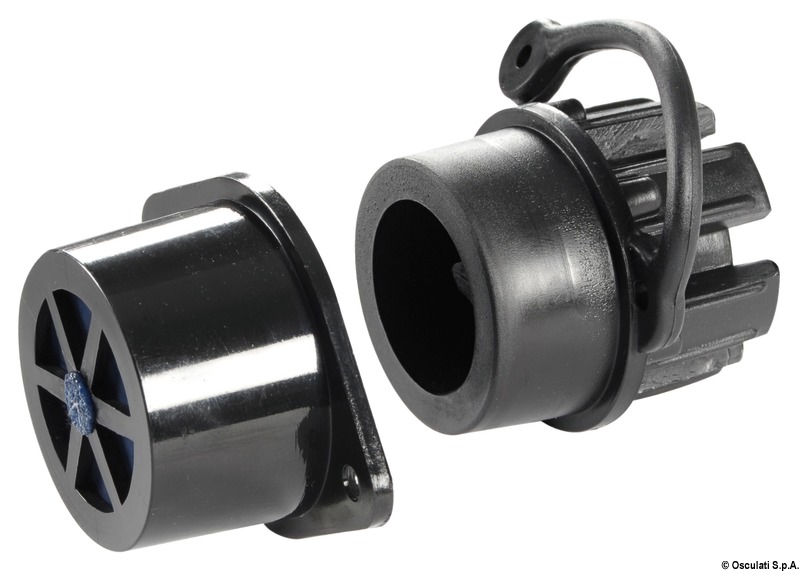 Nylon drain plug w/valve 36 mm