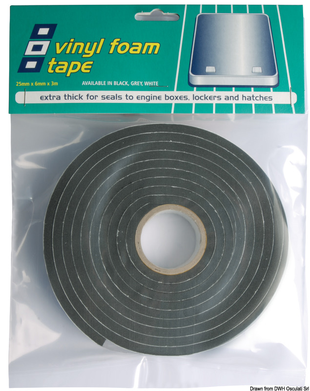 PSP MARINE PVC adhesive tape portlights 3 x 19mm