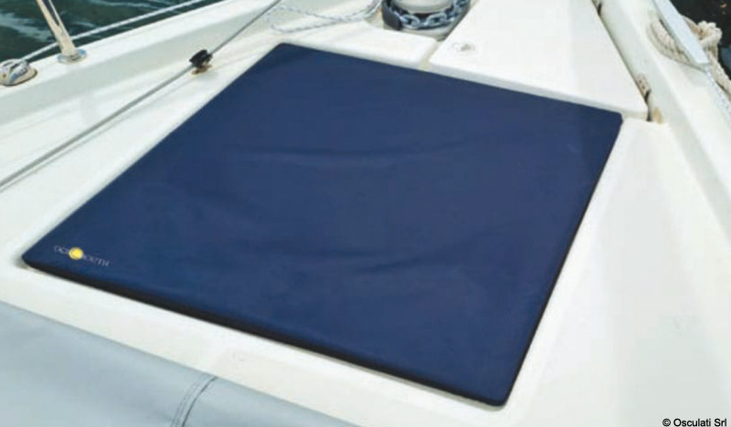 Blue Cover for Lewmar Flush Hatch size 70