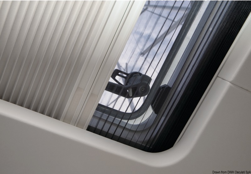 OCEANAIR SkyScreen Pleated f. Lewmar 10
