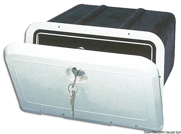 Storage box 285 x 180 x 260 mm without lock