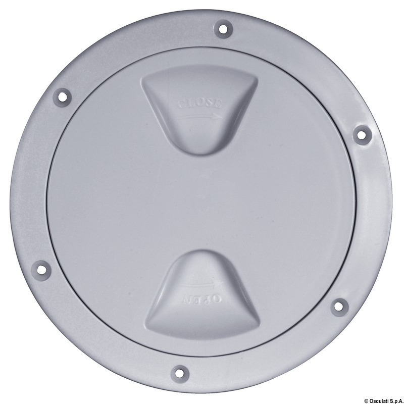 Inspection hatch 5" grey RAL 7042