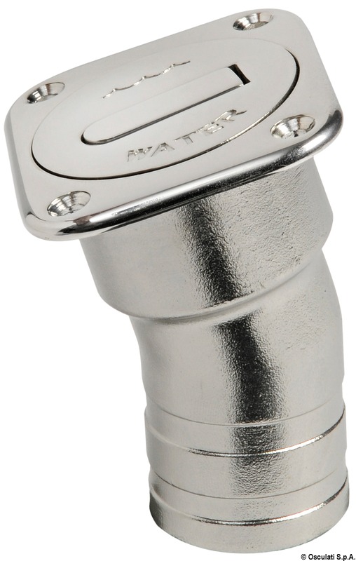 Square Waste deck filler long version 38 mm