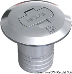 Diesel straight deck filler 50 mm