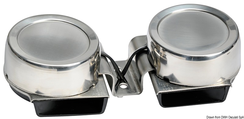 SS compact double horn