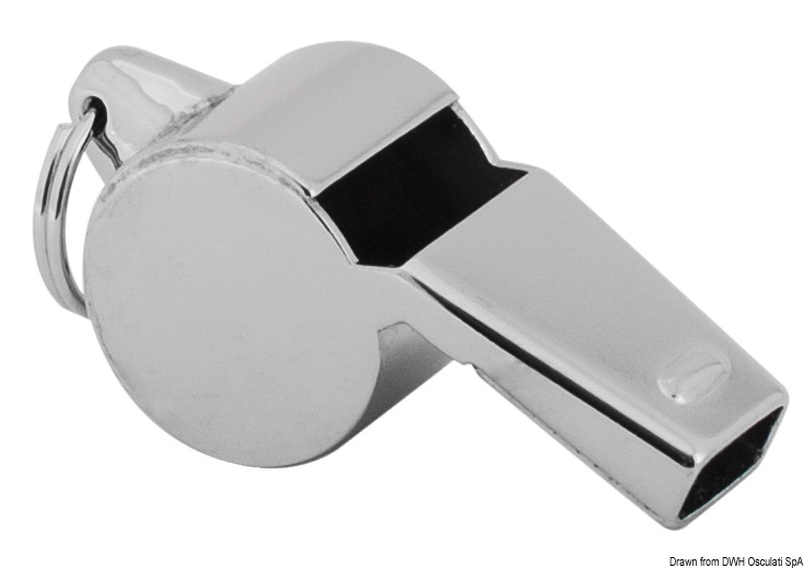 Chromed brass whistle Referee