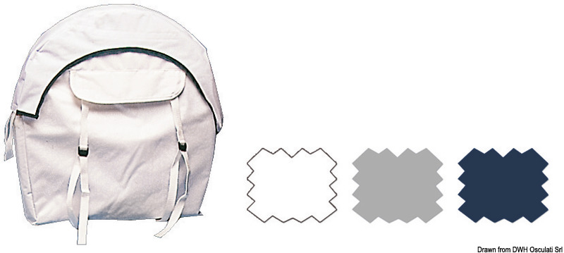White PVC cover f. 22.416.xx