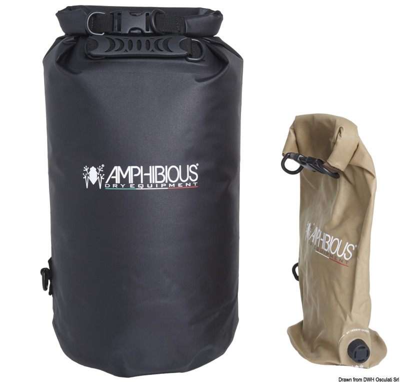 Amphibious Tube Light Evo watertight bag 20 l grey