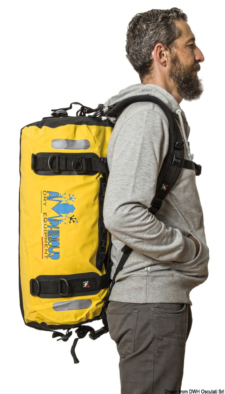 AMPHIBIOUS watertight bag Voyager 60 l black
